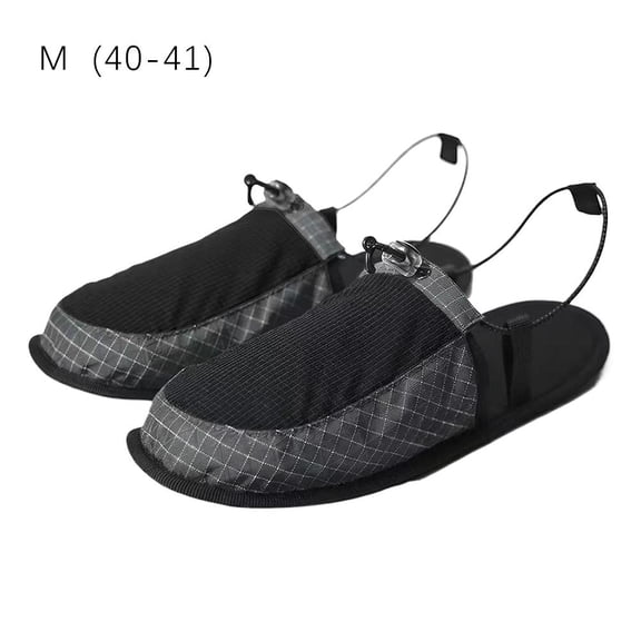 Ultralight Foldable Camp Shoes Portable Travel Slippers for Hiking