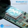 thumbnail image 2 of Auriculares Sadaug Inalámbricos Bluetooth 5.3 con Cancelación Activa de Ruido, 2 of 9
