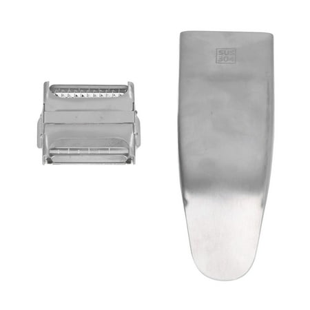 

Kitchen Peeler Ergonomic Design Double Head Fruit Planer V Lifting Hole With Guard Cover For Apples Pears For Potatoes Carrots