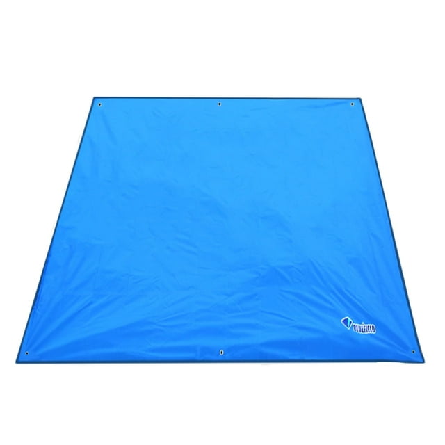 Lona para Suelo Azarxis para Hamaca, Lluvia, Tienda, Toldo Azul M