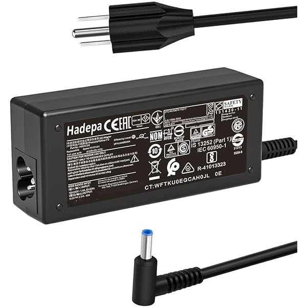 wonima11 45W 19.5V 2.31A 741727-001 L25296-002/001 Laptop Charger Fit for HP 740015-002 L25296-003 213349-009 740015-001 Pavilion 13 14 15 Envy X360 15 Notebook PC Series Blue Tip Adapter Power Cord