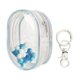 thumbnail image 1 of Bolsa transparente para exhibición de figuras con llavero, bolsa transparente para exhibición de muñecas de PVC, bolsa de almacenamiento para muñecas Redondo Azul, 1 of 7