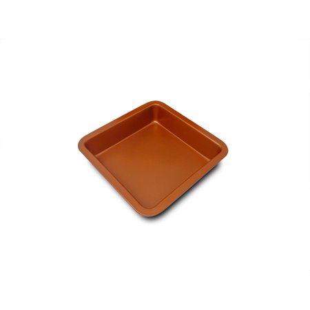Copper Colored Square Baking Tin Pan by Lilac Lane Home