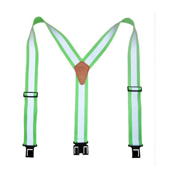Perry Suspenders Elastic Hook End Reflective Suspenders (Men's Big & Tall)