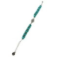 thumbnail image 2 of Bracelet with Turquoise Beads and Anti Evil Eye Charm, 2 of 2
