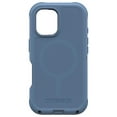 thumbnail image 1 of OtterBox Defender MagSafe Case Baby Blue Jeans for iPhone 16, 1 of 5