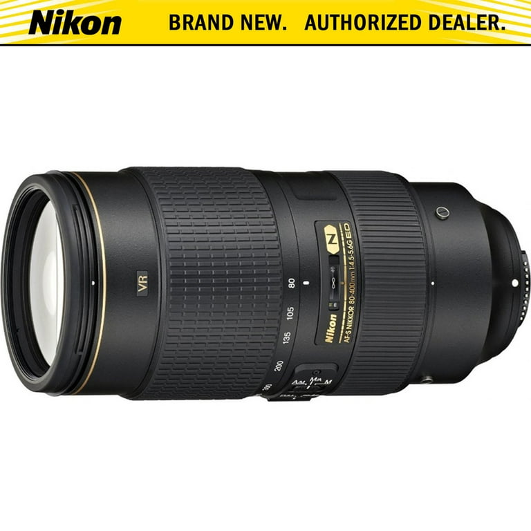 Nikon AF-S NIKKOR 80-400mm Super-Telephoto Zoom Lens - Walmart.com