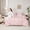 Pink 02, variant on Feelyou Farm Rooster Teens Bedding Comforter Set 7pcs, Rustic Chinken Queen Bedding Sets