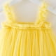 thumbnail image 4 of Odeerbi 6 M-8 Y Niñas de Verano Lindo Vestido de Tul Correa de Ruffles Sin Mangas Vestido de Princesa de Línea A Para La Fiesta Casual, 4 of 5