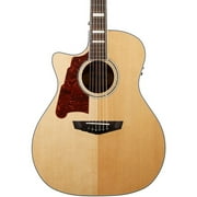 D'Angelico Premier Gramercy Lefty Acoustic-Electric Guitar - Natural