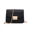 thumbnail image 1 of Bolso cuadrado de mujer Cuero de PU Bolso de mano para mujer Cadena Bolso de un solo hombro para mujer Negro Noticed AP1593-00B, 1 of 7