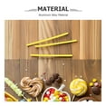 thumbnail image 3 of OULII 500Pcs Yellow Bread Bag Ties with Plastic and Wire for Secure Sealing and Freshness, 3 of 7