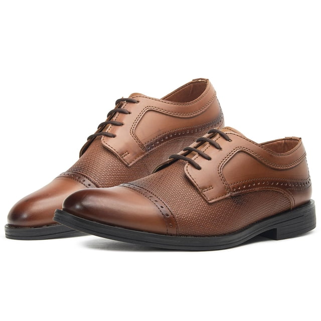 Zapato Bostoniano De Vestir Para Hombre Formal Oficina chocolate 26