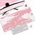thumbnail image 1 of Alfombrilla de ratón con flores de cerezo rosa, mesa de ordenador para el hogar, alfombrilla de ratón grande para Pc, teclado artístico Sakura, alfombrilla de escritorio, accesorios de oficina, 1 of 5