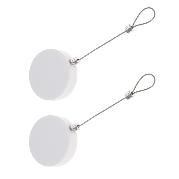 Masteelf 2pcs Retractable Safety Cable Lock With Adjustable Cable Tether Secure Your Conference Adapters Earphones Glasses And Watches