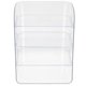 thumbnail image 3 of Makeup Organizer Vanity Storage Organizer Rectangular Plastic Storage For Vanity 1Set, 3 of 4