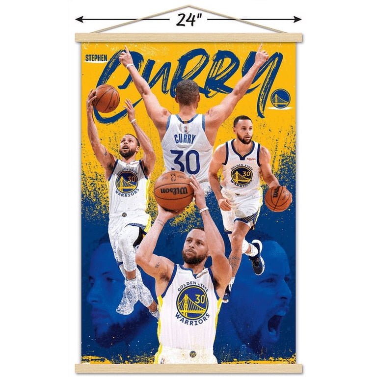 NBA Golden State Warriors - Stephen Curry 22 Wall Poster with