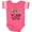 Football Pink and White, variant on Inktastic Mimi and Poppy Love Me Grandchild Owl Girls Baby Bodysuit