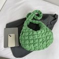 thumbnail image 3 of Bolso de embrague acolchado Hobo Bolso de mensajero acolchado con cremallera suave y hinchada ligera para mujer, 3 of 9