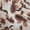 Brown, variant on oneOone Polyester Spandex Brown Fabric Abstract-Blurred Floral Pattern Sewing Fabric By The Yard Printed Diy Clothing Sewing Supplies 56 Inch Wide-8439