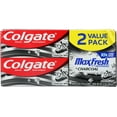 thumbnail image 2 of Colgate Max Fresh Toothpaste, Charcoal Mint Flavor, 6.3 oz 2 Pack, 2 of 6