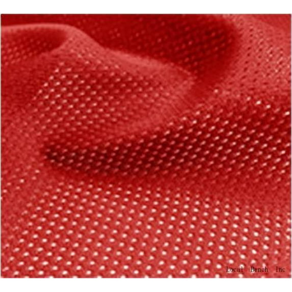 Pico Textiles 3 Yards Bolt - Red Polyester Micro Mesh Jersey Fabric - Variety Of Colors - Durable Athletic Mesh Fabric, Ideal For Sewing Soccer And Basketball Jerseys Uniforms