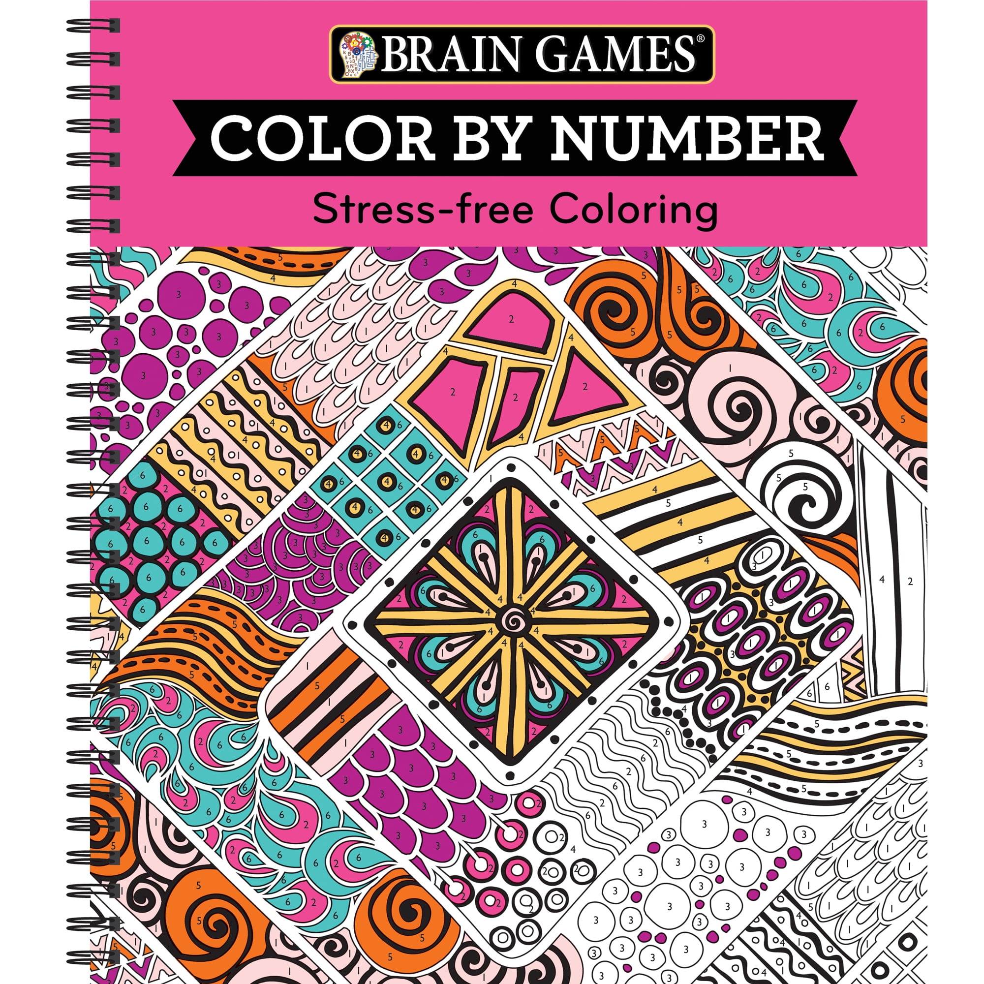 Color by Number Pink