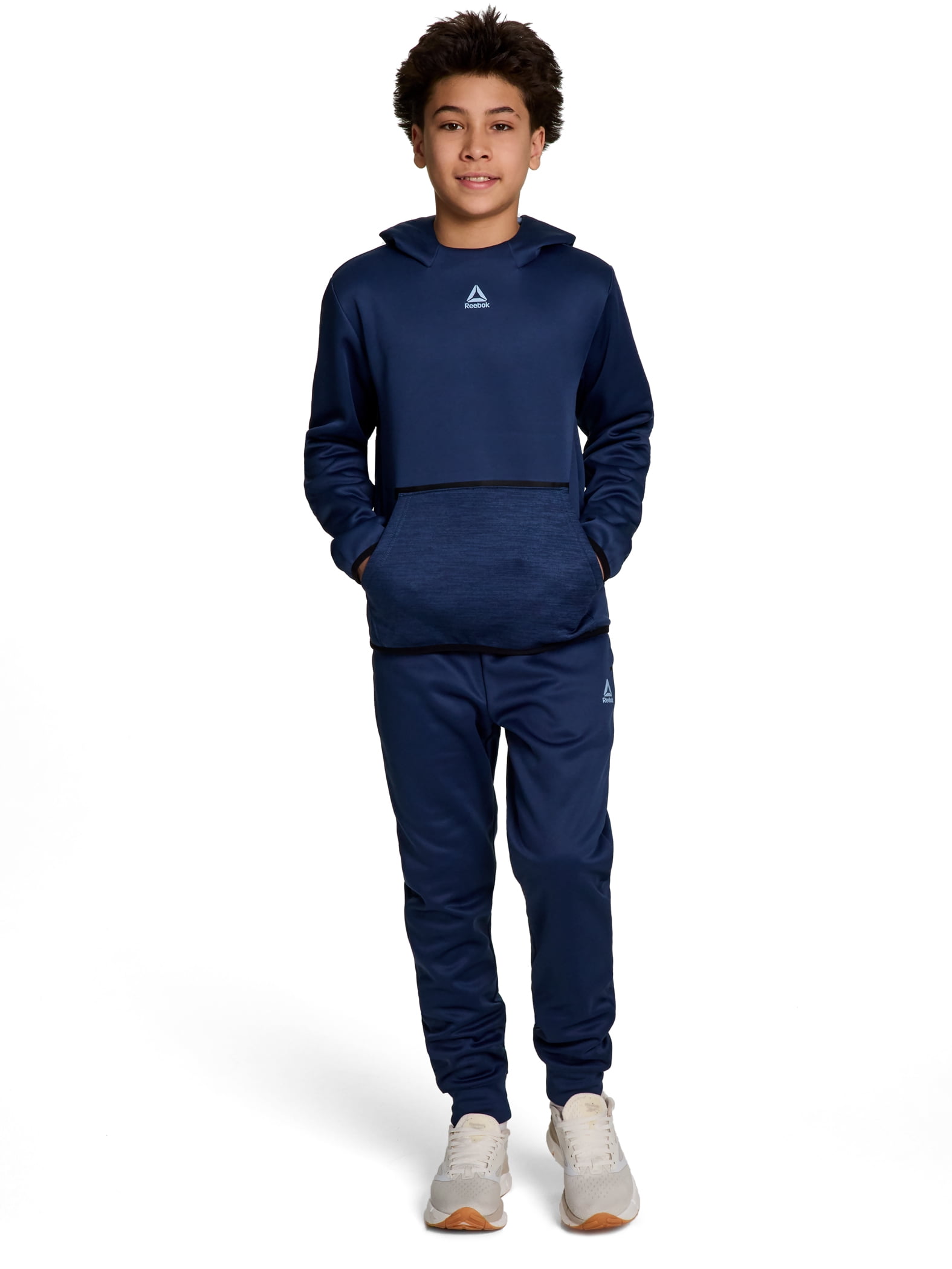 Reebok Boy's Athletic Cool Down Fleece Hoodie, Sizes 4-18