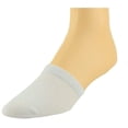 thumbnail image 6 of Sierra Socks Pedi-Pocket No Show Half Socks 3 Pair Pack (White), 6 of 6
