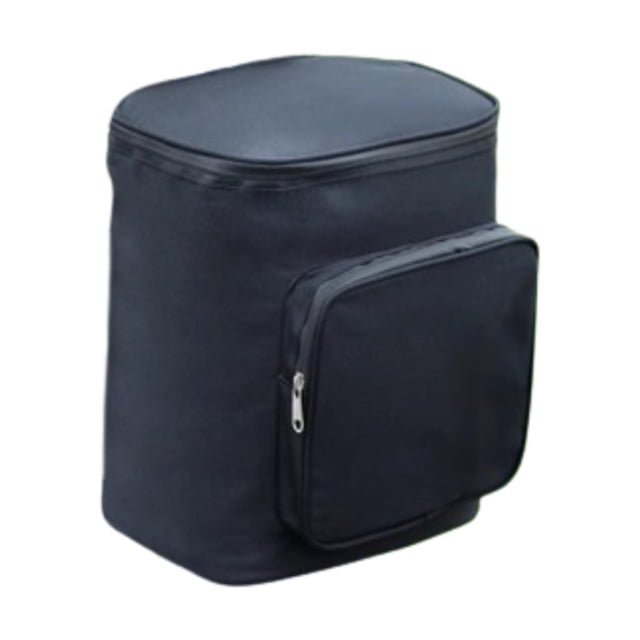 Bolsa de almacenamiento frontal para scooter, organizador para ciclomotor, 17 l, gran capacidad, accesorios de ciclismo Negro