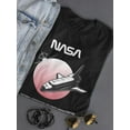 thumbnail image 3 of NASA Nasa On The Moon. Women T-Shirt, Female Small, 3 of 4