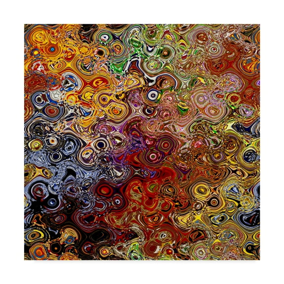 Trademark Fine Art 'Asian Tassles 5' Canvas Art by American School