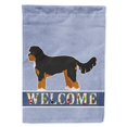 thumbnail image 1 of Carolines Treasures CK3717GF Black & Tan Cavapoo Welcome Garden Size Flag, 1 of 3