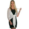 thumbnail image 2 of ORUYROP Sheer Glitter Sparkle Shawl Wrap Fringe Prom Weddings Evening Scarfs for Women, 2 of 6