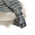 thumbnail image 6 of WITHMOONS Plaid Check Pattern Ear Flap Cap Trapper Hat Beanie Trooper Faux Fur SL7135 (Green), 6 of 6