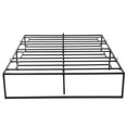 thumbnail image 6 of 14/16.5 Inch Tall Foldable Metal Platform Bed Frame, Twin/Full/Queen/King Size, Comfort Base Bed Frame, Non-Slip and No Box Spring Needed, Height for Under-Bed Storage, Black, 6 of 11