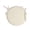 White, variant on Round 12-Inch Thick Sponge Stool Cushion with Ties, Breathable Polyester Fabric Chair Pad, Non-Slip Soft Seating Replacement Cover for Dining Bar Patio Furniture