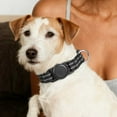 thumbnail image 4 of Dog Collar for Small Medium Dogs,  Adjustable Reflective Wide Heavy Duty Pet Collars with Safety Locking Buckle for Walking, 4 of 9