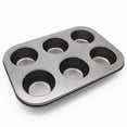 thumbnail image 5 of Kiplyki Carbon steel Half Mould DIY Chocolate Cupcake Cake Muffin Baking Mold, 5 of 9