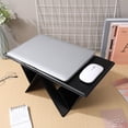 thumbnail image 4 of Lap Pillow Desk Portable Black For Home Users Bedtime Use Sofa Use 1Pack 17.5X9.6X7.7In, 4 of 8