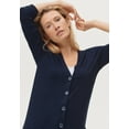 thumbnail image 4 of ellos Plus Size Long Button Front Cardigan, 4 of 6