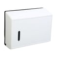 thumbnail image 1 of HILABEE Hand Paper Towel Dispenser Dustproof Tissue Case for Restroom Hotel Bathroom White, 1 of 9