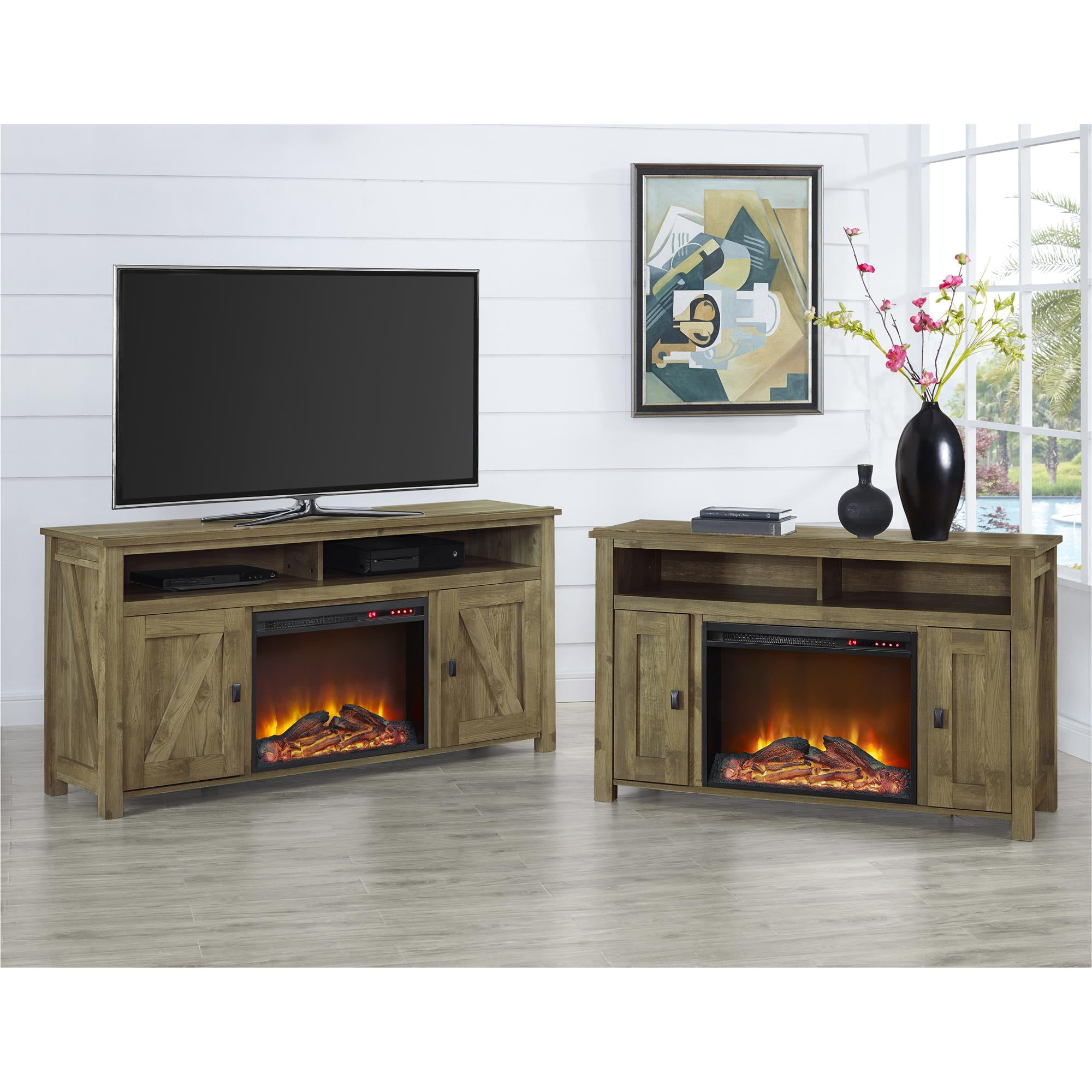 Ameriwood Home Farmington Electric Fireplace Tv Console For Tvs Up Ameriwood Home Farmington Electric Fireplace Tv Console For Tvs Up To 50