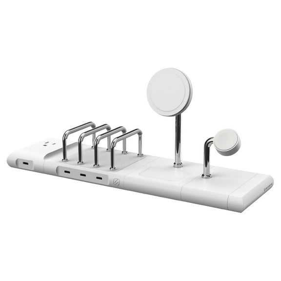 Scosche BaseLynx 2.0 Pro Modular Charging Station w/ Phone Stand/Pad/Multi Device Charger & AC Plug