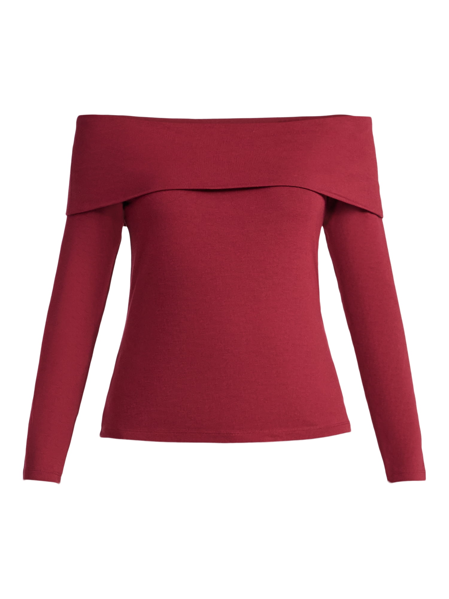 Time and Tru Off the Shoulder Top, Sizes XS-XXXL