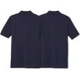 thumbnail image 2 of French Toast Boys 4-20 Short-Sleeve Pique Polo - 2 Pack, 2 of 5