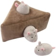 thumbnail image 1 of juguete de peluche Juguete chirriante para perros, juguetes interactivos grandes y duraderos para ocultar y buscar perros medianos/pequeños, mascotas, juguetes para perros de Navidad de Halloween Zhivalor WMZY-313-1, 1 of 4