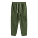 thumbnail image 3 of Pantalones cargo de pana de color liso para hombre, otoño/invierno - Múltiples bolsillos, corte holgado, 3 of 4