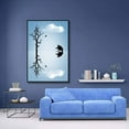 thumbnail image 2 of IDEA4WALL Framed Canvas Wall Art for Living Room, Bedroom Sky Canvas Prints for Modern Home Decoration Ready to Hang, 2 of 4