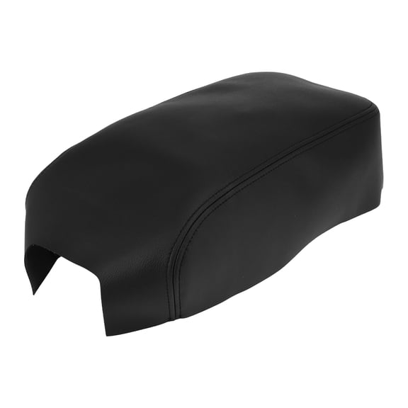 1Pcs Car Center Console Lid Leather Armrest Cover Black For Dodge Charger 2011-2022